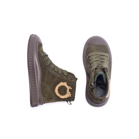 HIP Bottine H1137 Green-Combi