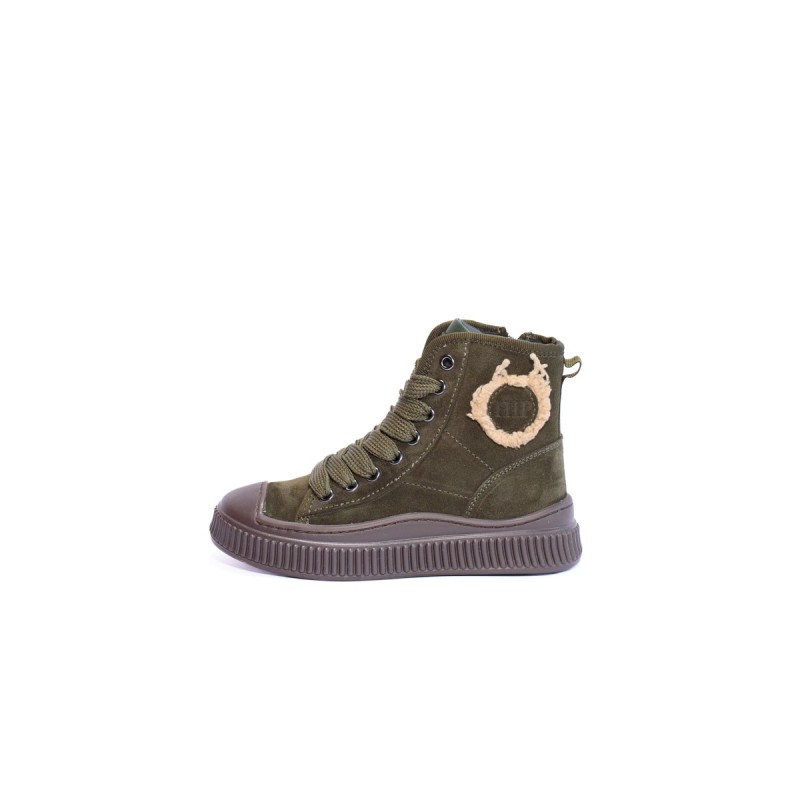 HIP Bottine H1137 Green-Combi