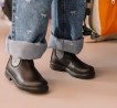 BLUNDSTONE Chelseaboots 2654 Kid's Black/Silver