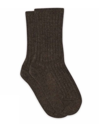 MP DENMARK Chaussette Bess Long 351/Brown Melange