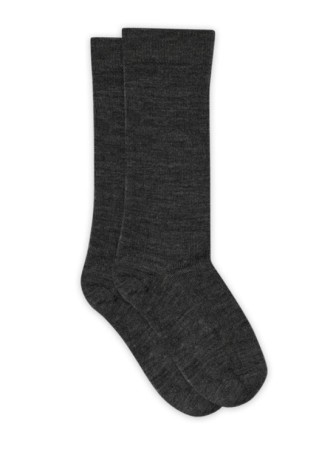 MP DENMARK Chaussette Wool Rib Knee 497/Dark Grey