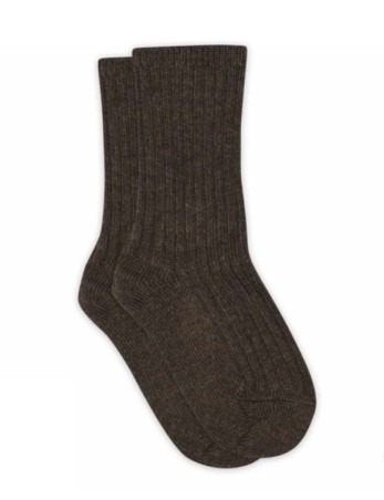 MP DENMARK Chaussette Bellie Long Socks 351/Brown Melange