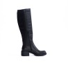 Bottes hautes noires femme Apple of Eden cuir | Victoire