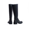 Bottes hautes noires femme Apple of Eden cuir | Victoire