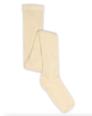 MP DENMARK Bas Collant Wool Rib Tights 4109 Ecru